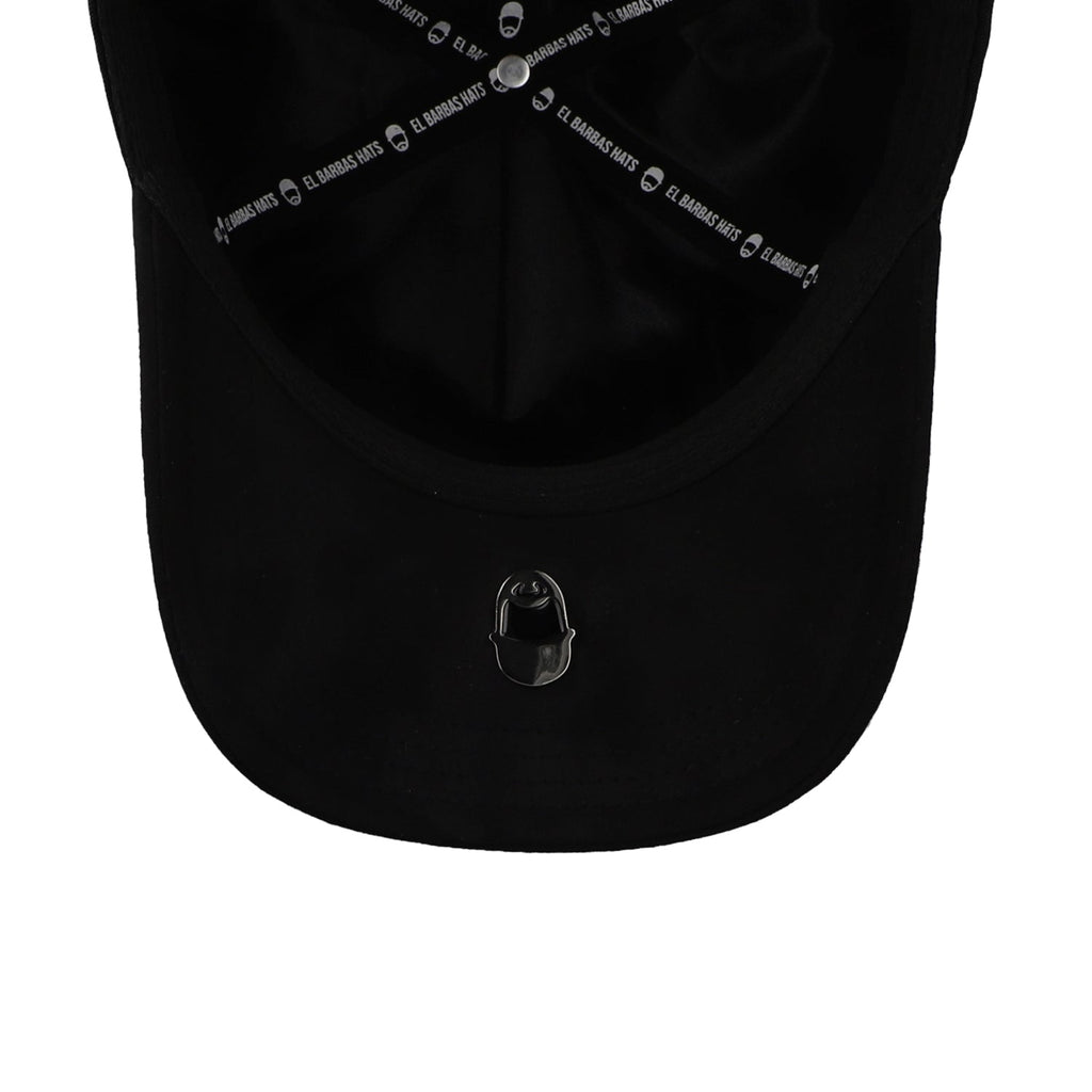 Gorra Barbas Hats Snowflake Negra Unitalla