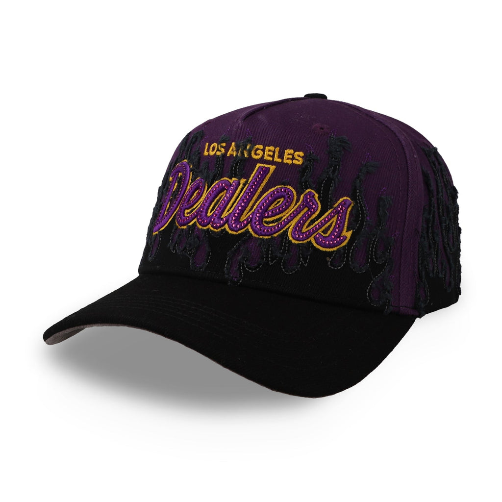 Gorra Dealers Fire Storm Morado Unitalla