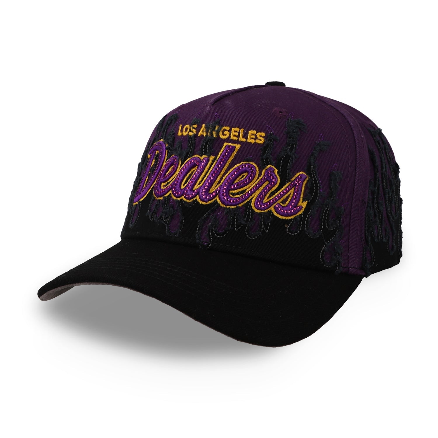 Gorra Dealers Fire Storm Morado Unitalla