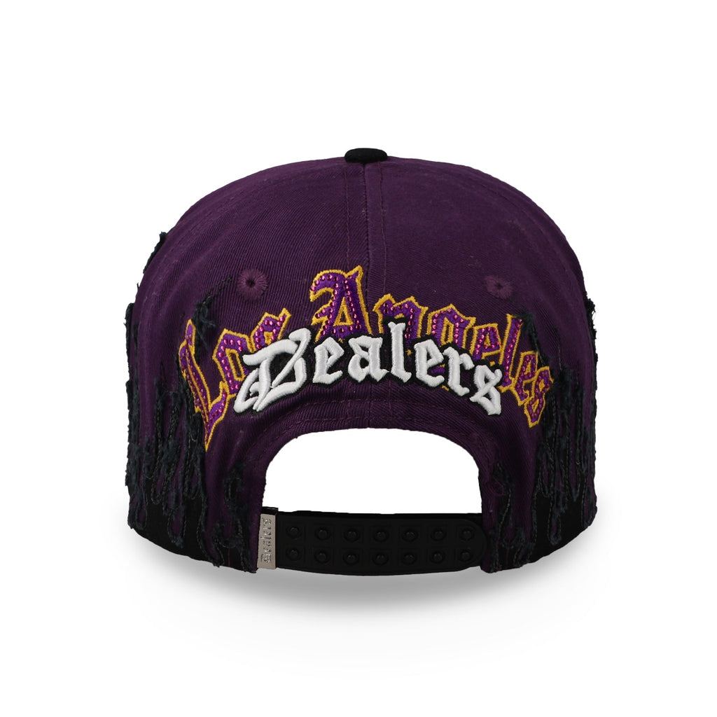 Gorra Dealers Fire Storm Morado Unitalla