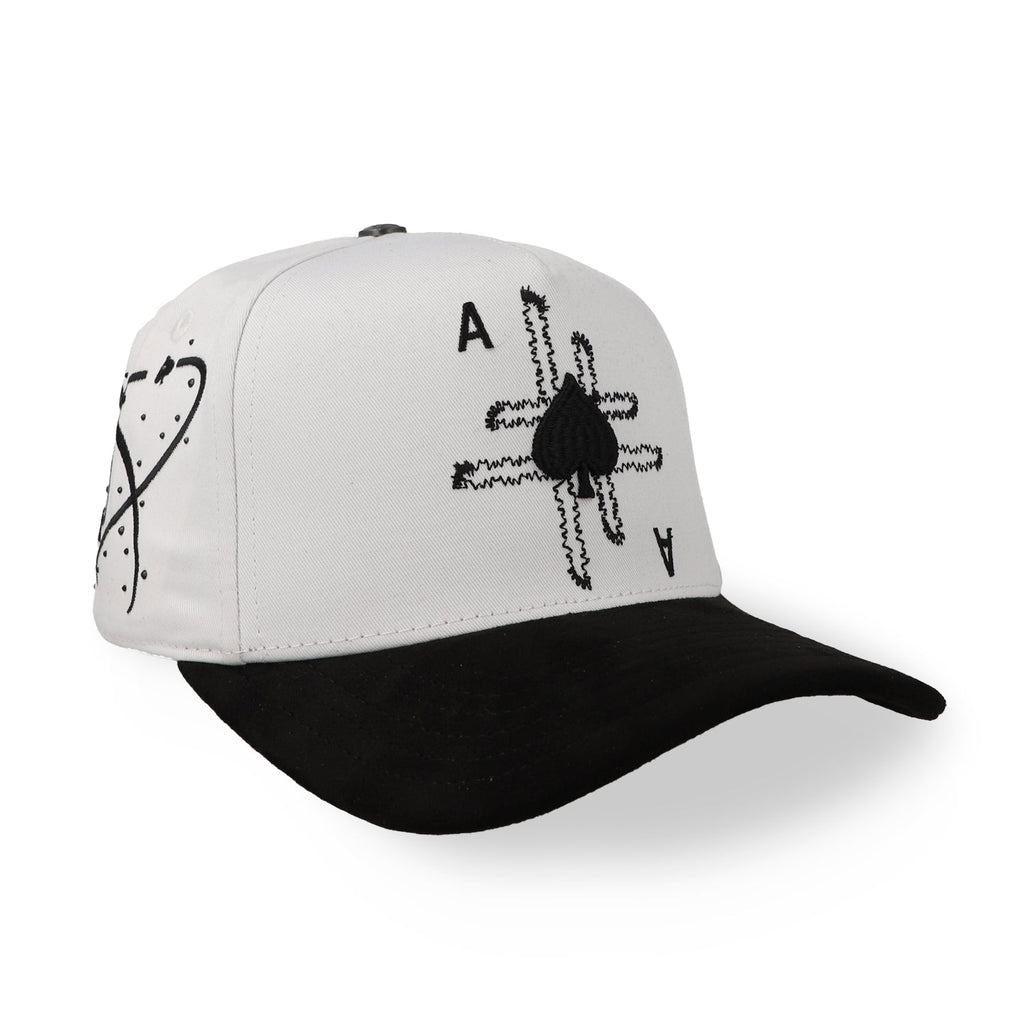 Gorra JC Hats Poker Pikas Blanca Unitalla