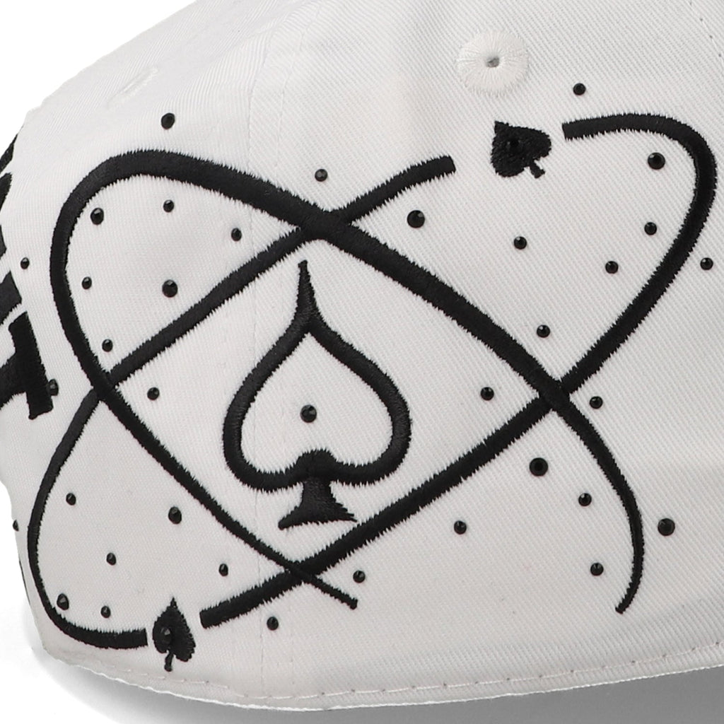 Gorra JC Hats Poker Pikas Blanca Unitalla