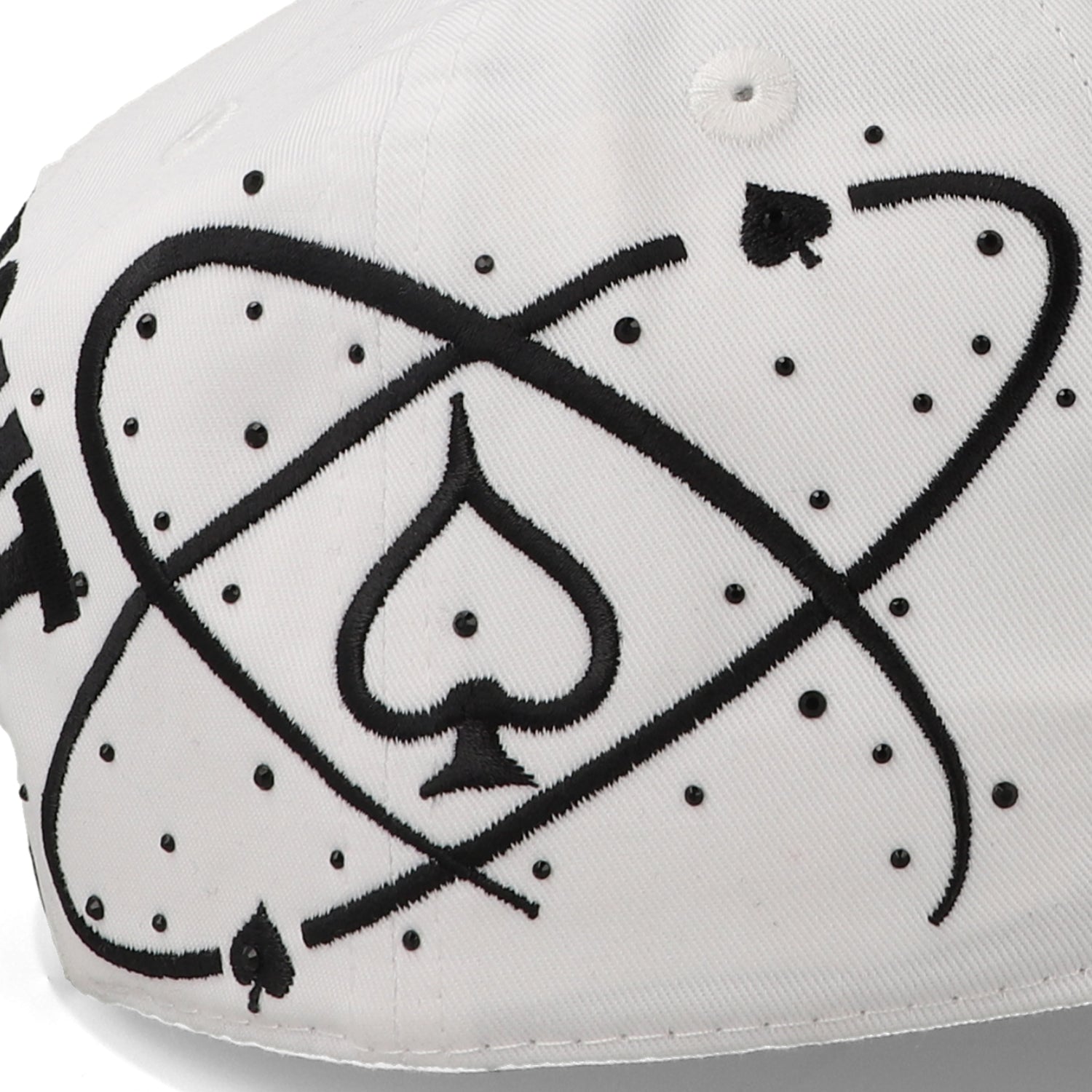 Gorra JC Hats Poker Pikas Blanca Unitalla