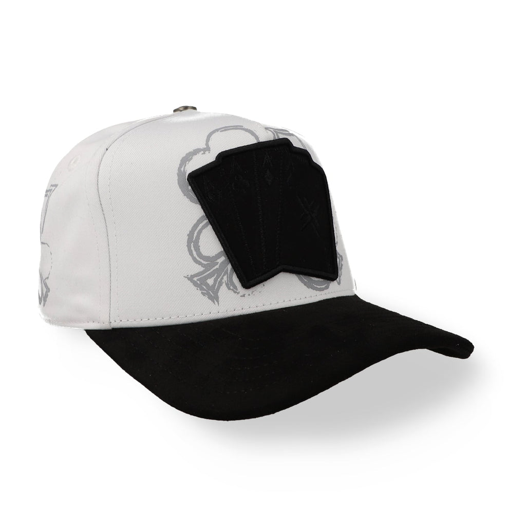 Gorra JC Hats Poker Blanca Unitalla