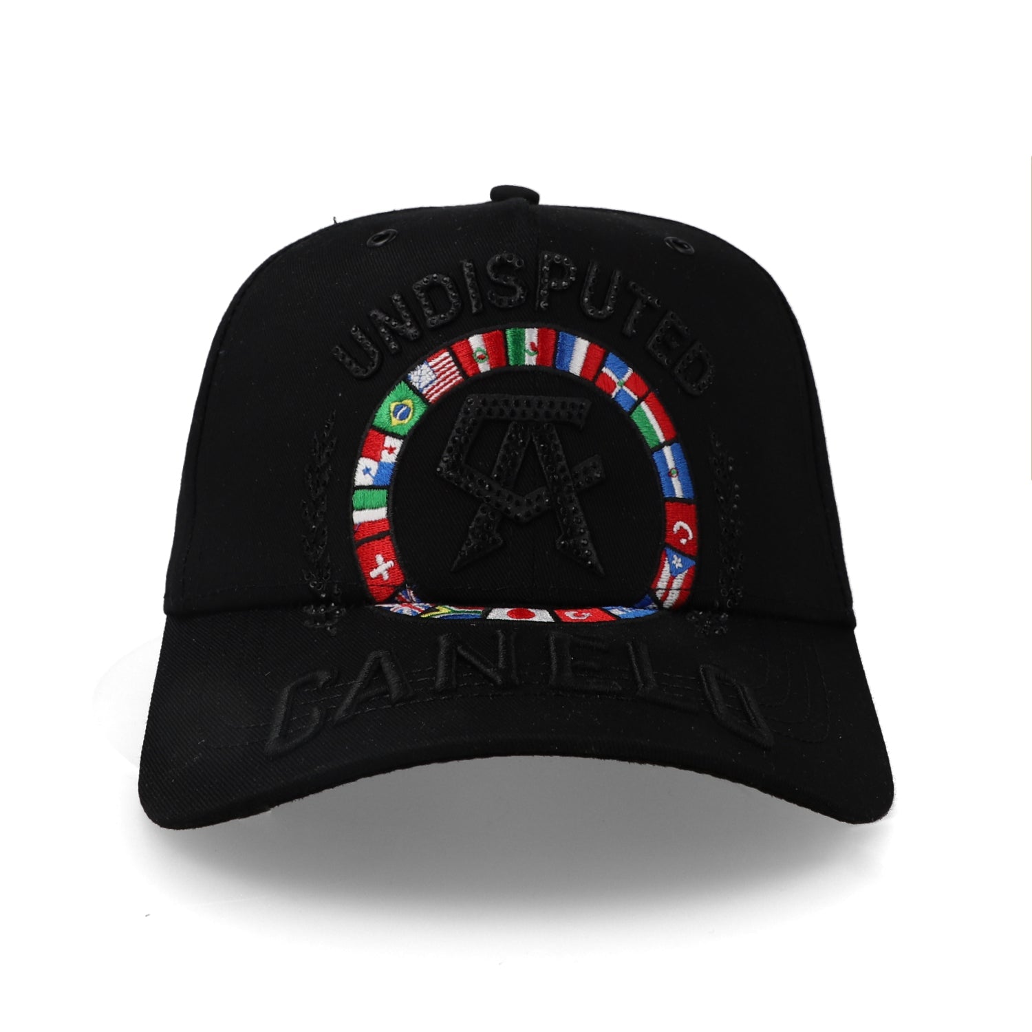 Gorra Dandy Hats Canelo Undisputed Negra Unitalla