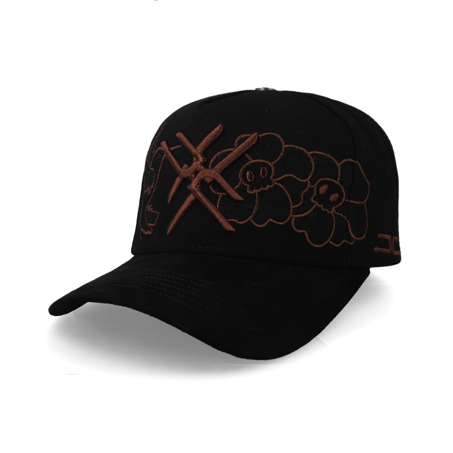 Gorra JC Hats JC Dead Negro Cobre Unitalla