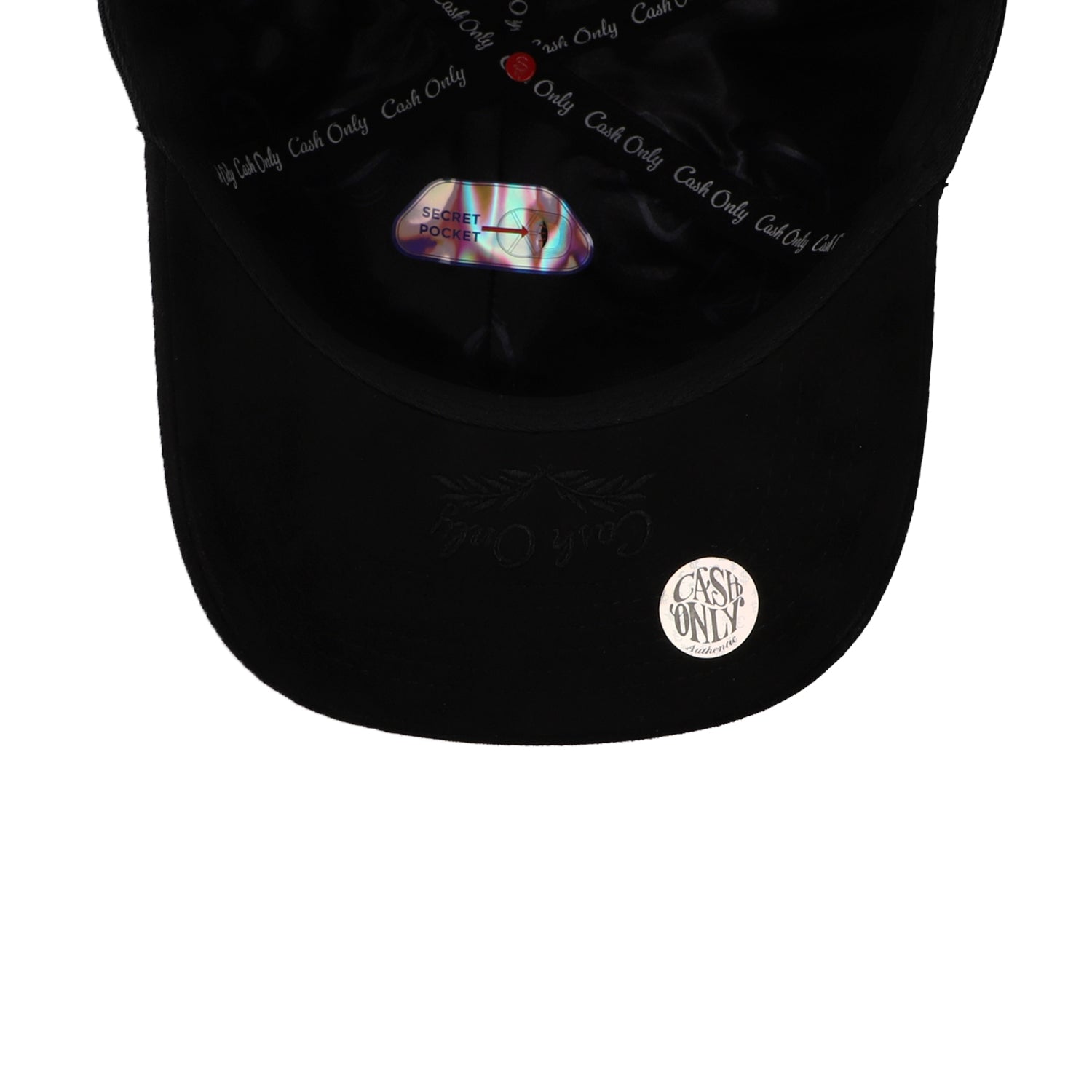 Gorra Cash Only Deluxe Rockstar Duo Negro Blanco Unitalla