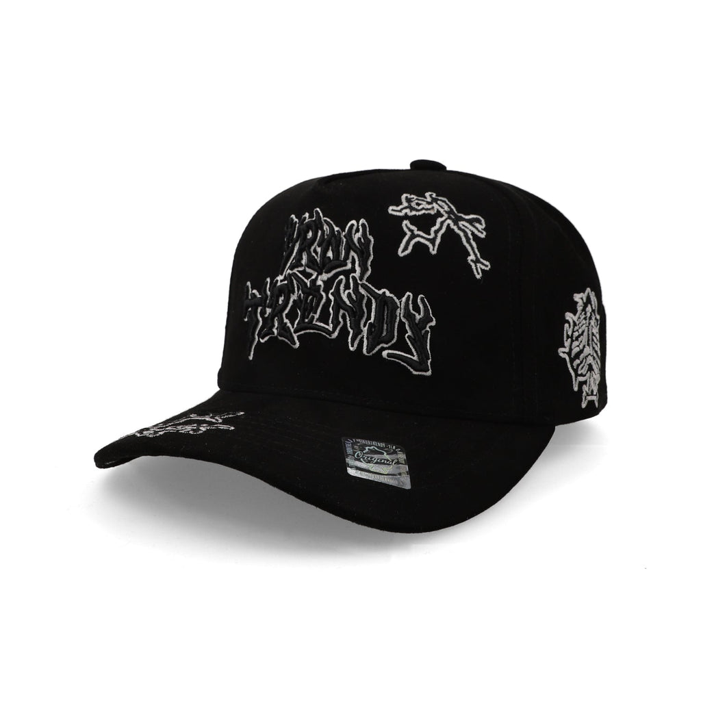 Gorra 1Iron Trendy Electrick Black 2310 Negra Unitalla