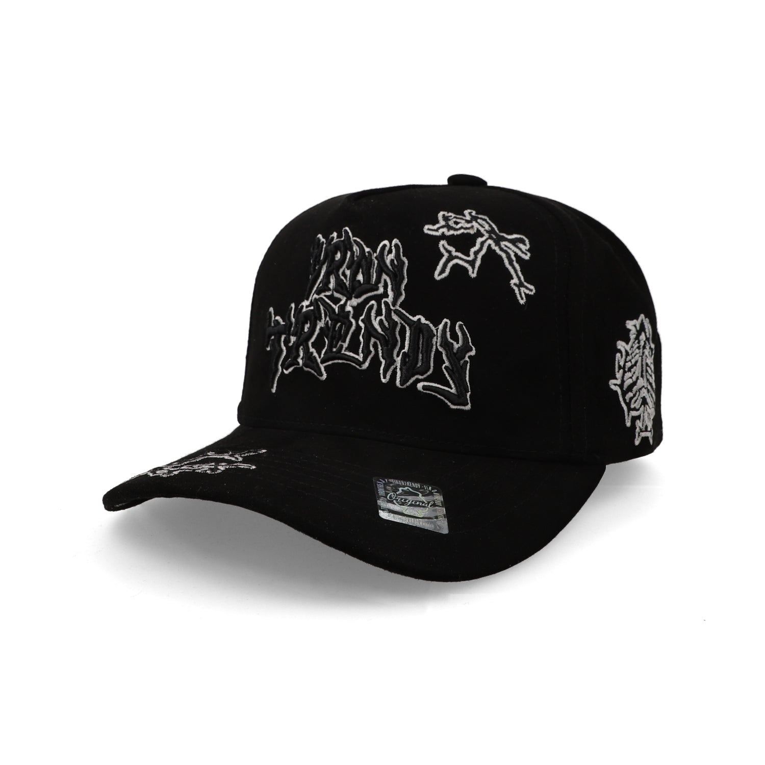 Gorra 1Iron Trendy Electrick Black 2310 Negra Unitalla