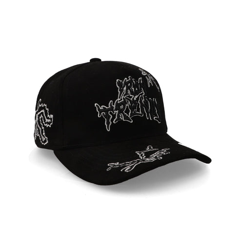 Gorra 1Iron Trendy Electrick Black 2310 Negra Unitalla