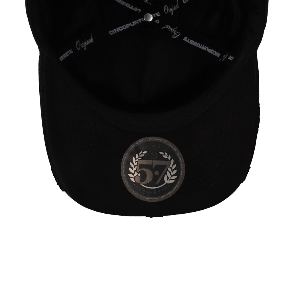 Gorra 5.7 Full Emblema Negro