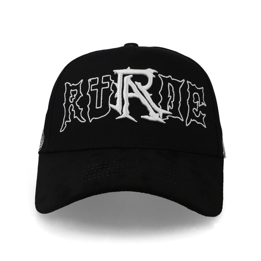 Gorra Rude Awakenings Cristos Negro Blanco Unitalla