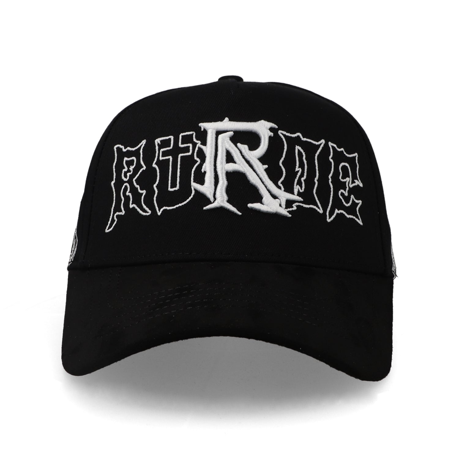 Gorra Rude Awakenings Cristos Negro Blanco Unitalla