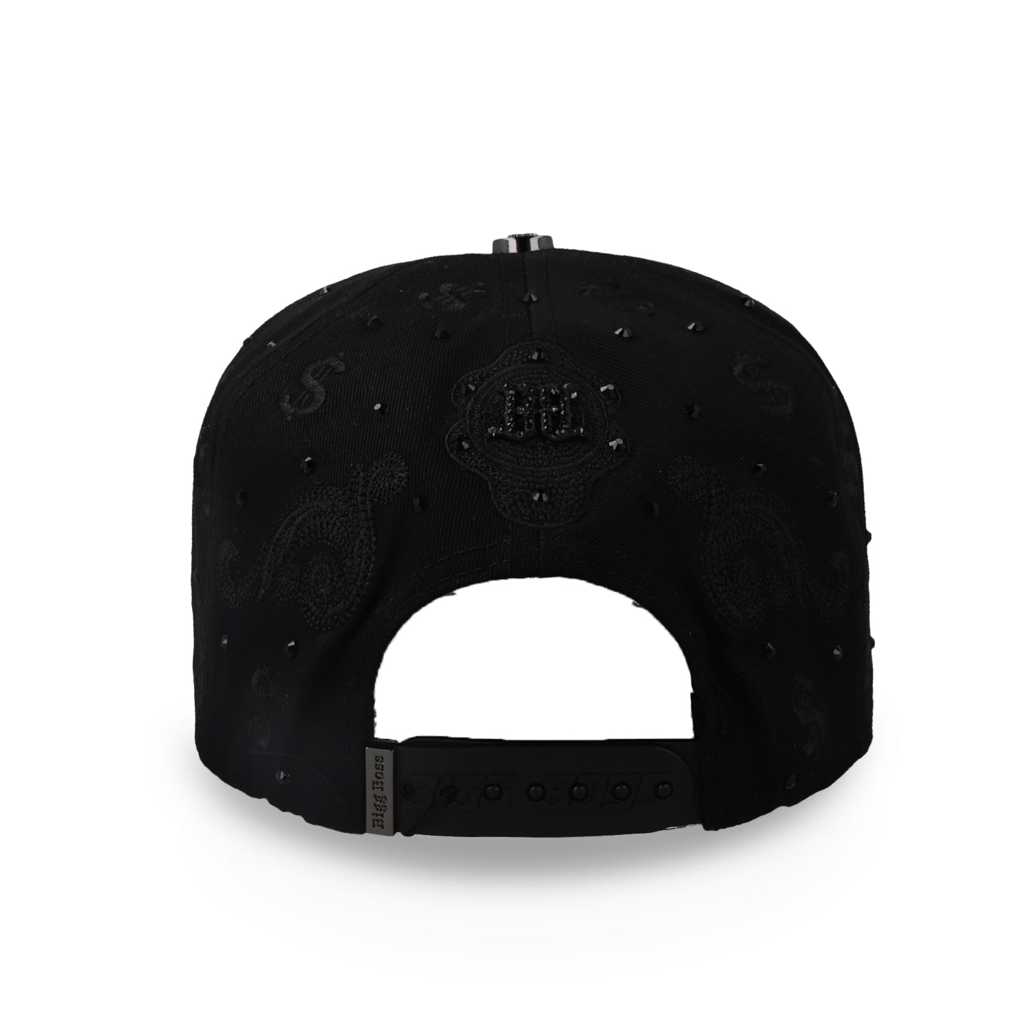 Gorra Big Boss Money Black Crystal Negro