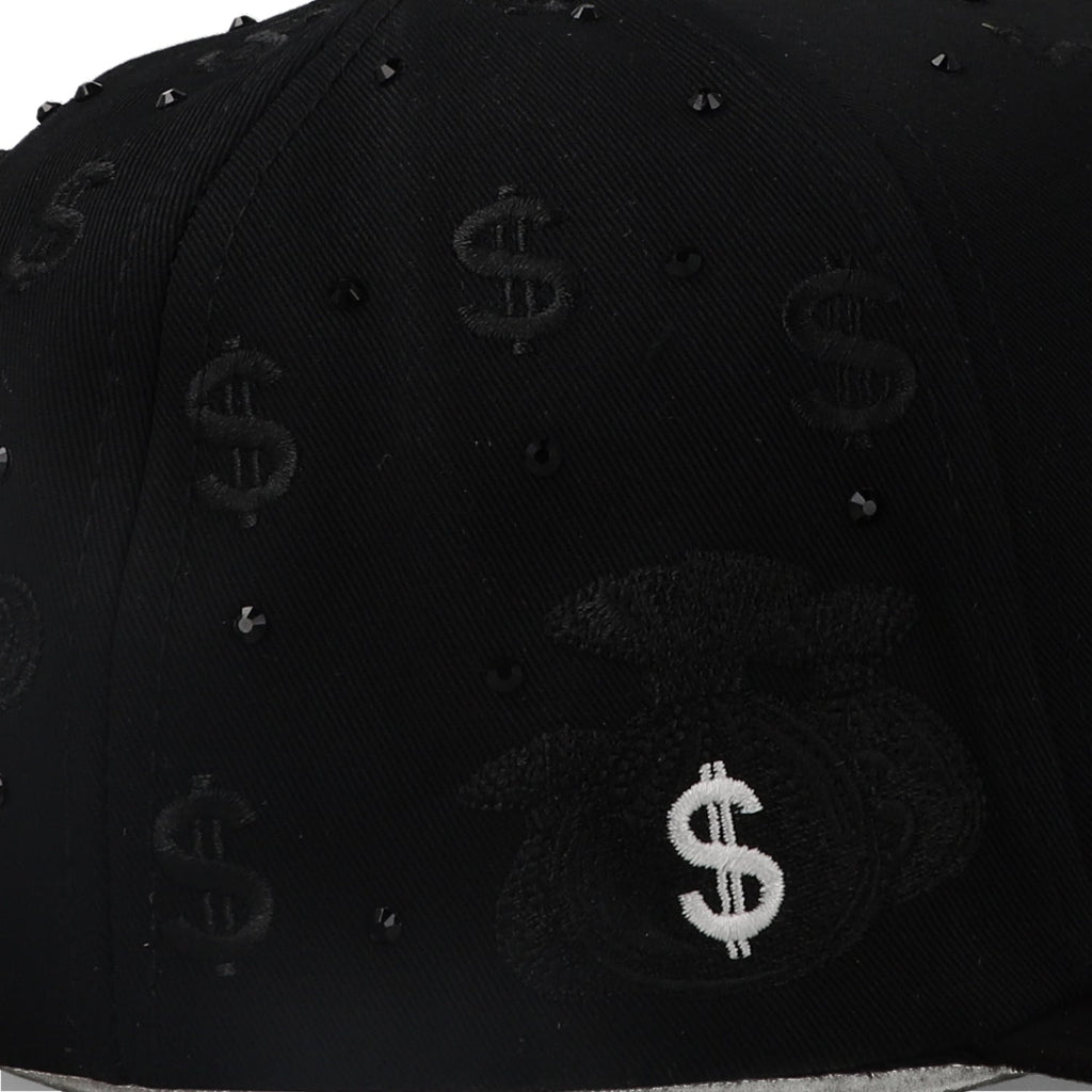 Gorra Big Boss Money Black Crystal Negro