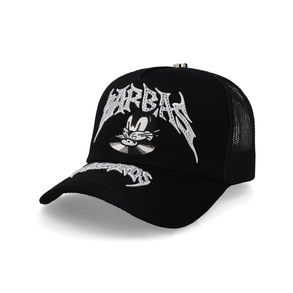 Gorra Barbas Hats Barbas Records Negra Ajustable
