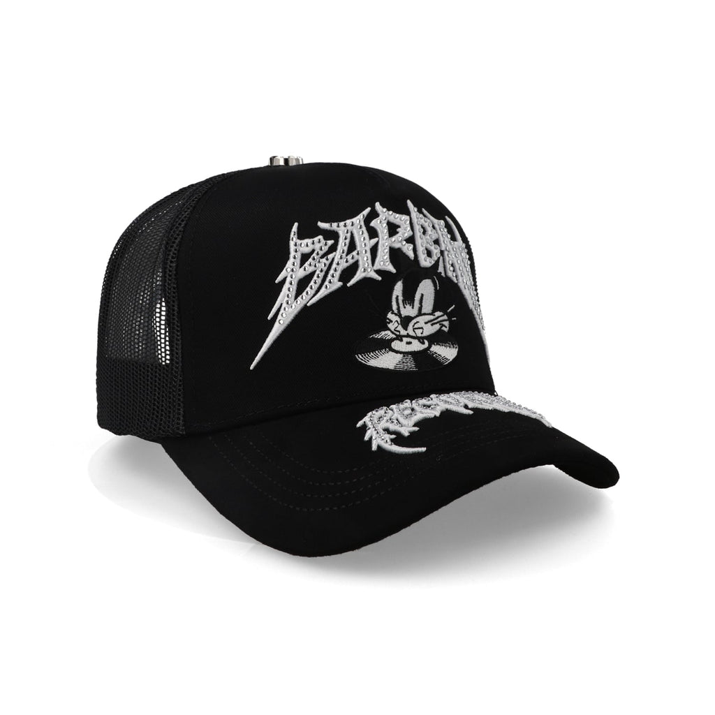 Gorra Barbas Hats Barbas Records Negra Ajustable