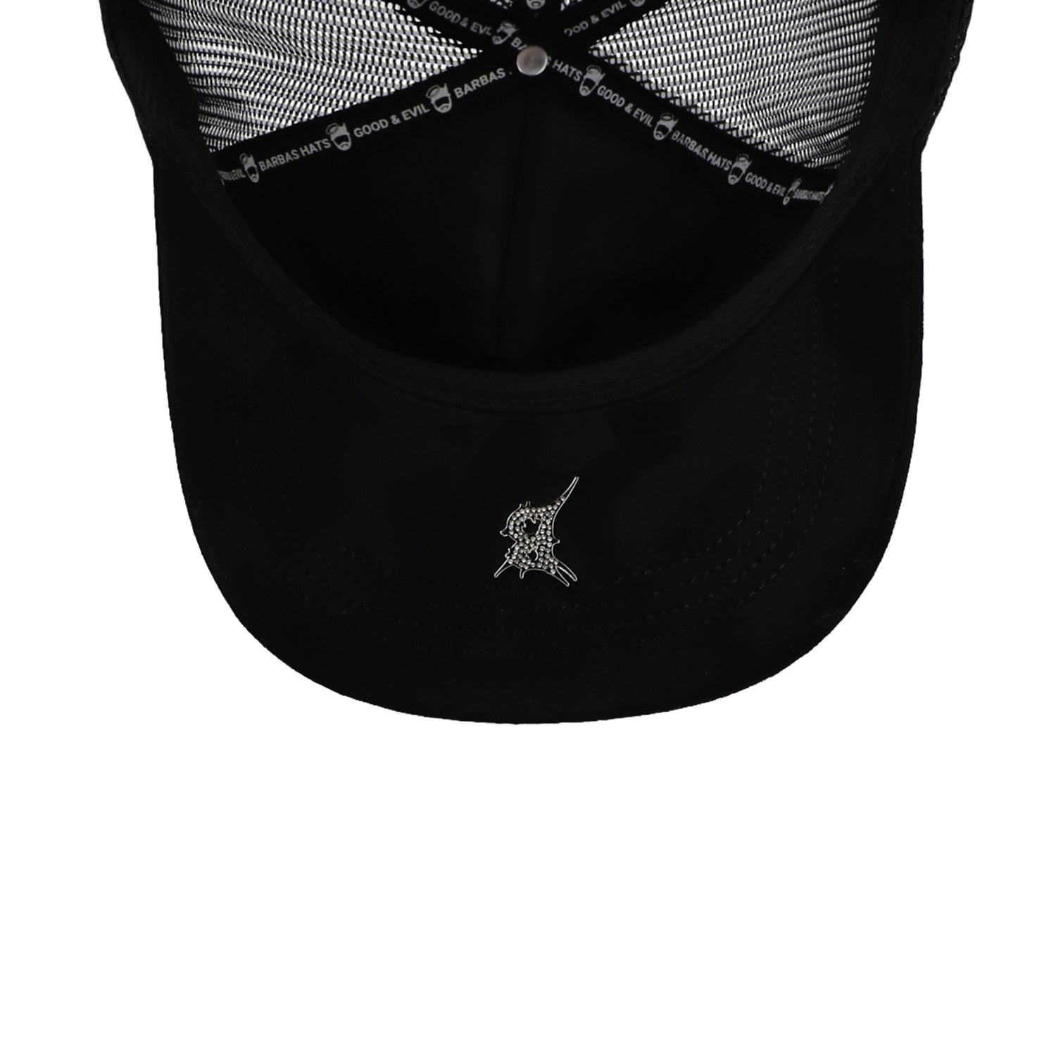 Gorra Barbas Hats Barbas Records Negra Ajustable
