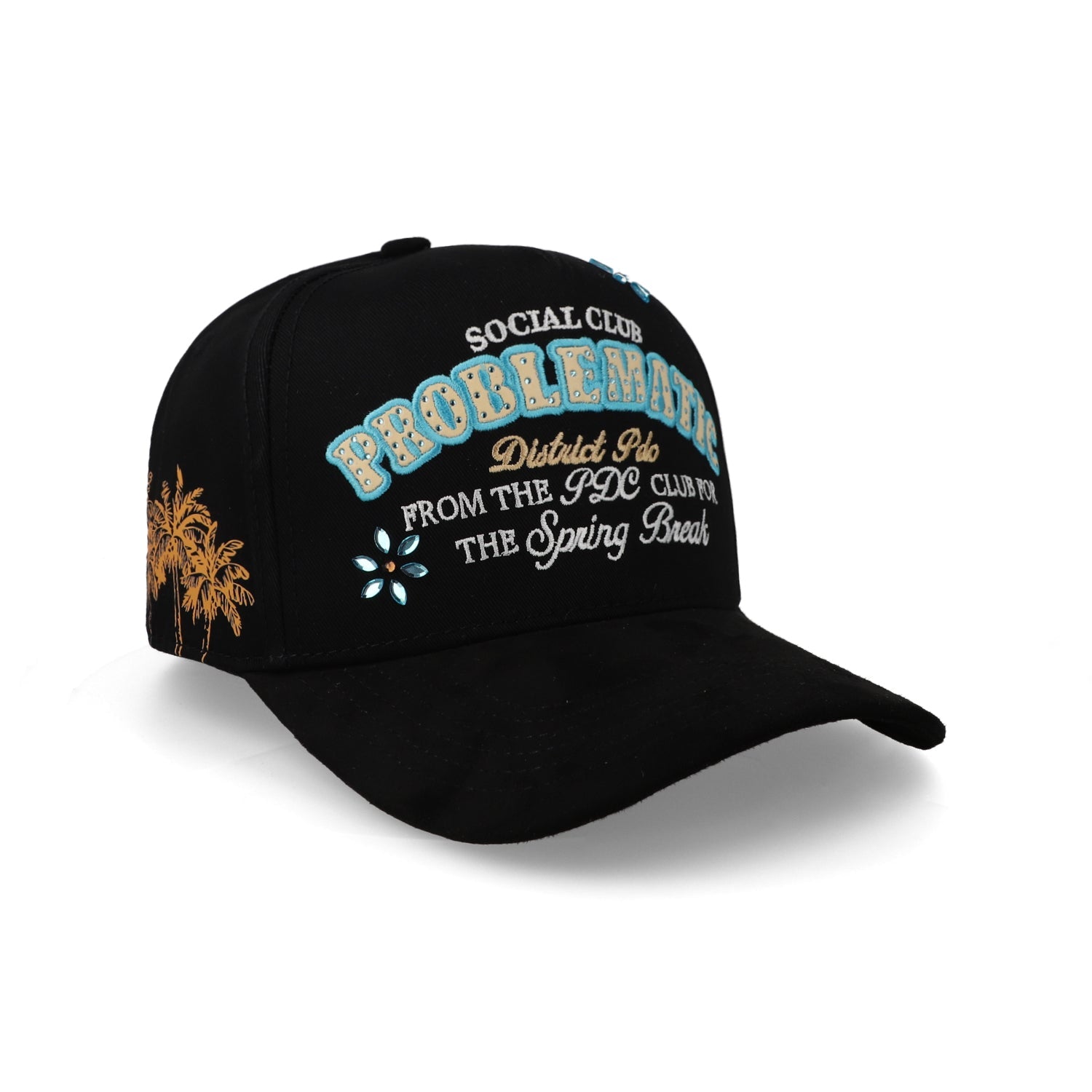 Gorra Problematic Bad Vibes Negro