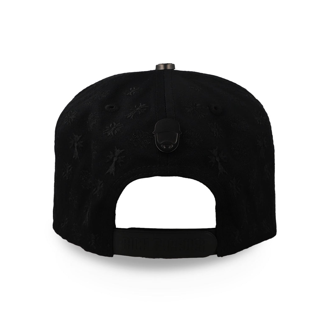 Gorra Barbas Hats Chrome Negra Unitalla