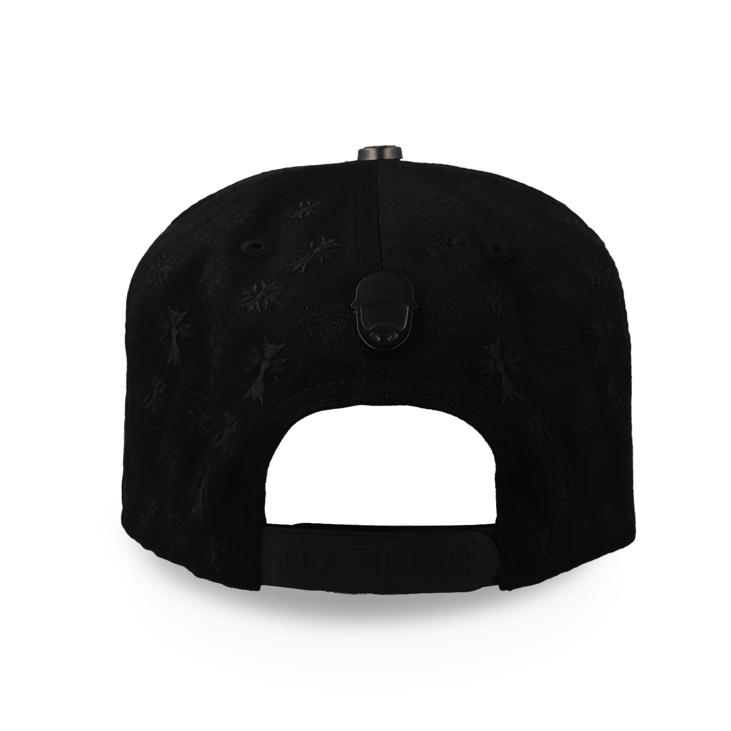 Gorra Barbas Hats Chrome Negra Unitalla