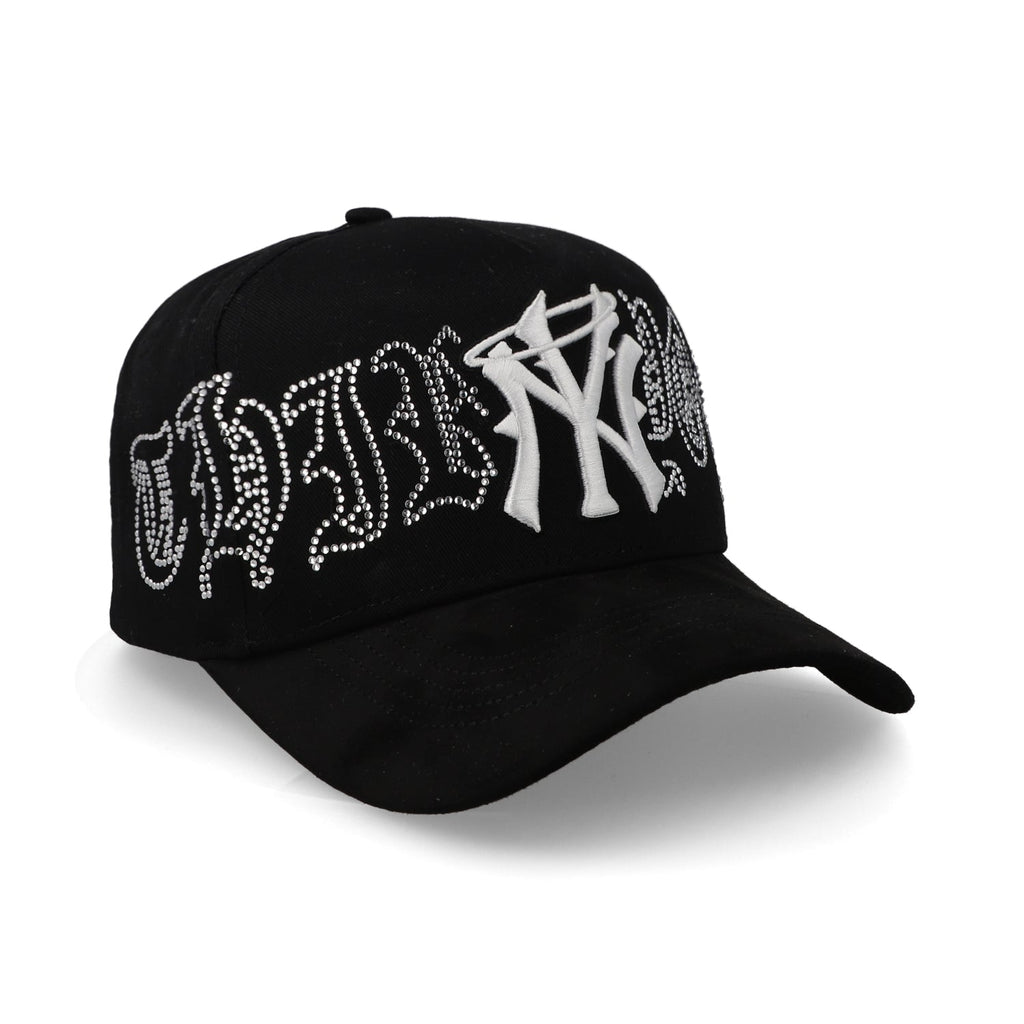 Gorra 31 Hats NY Crystals Negra Blanca Unitalla