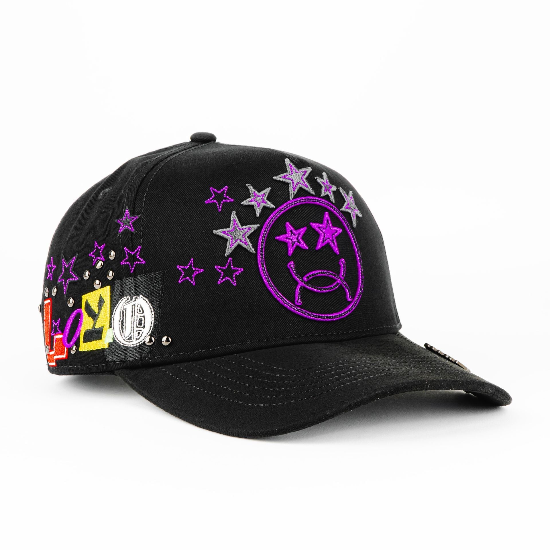 Gorra JC Hats NETON VEGA LOCO BLK | Snapback Visera Semicurva