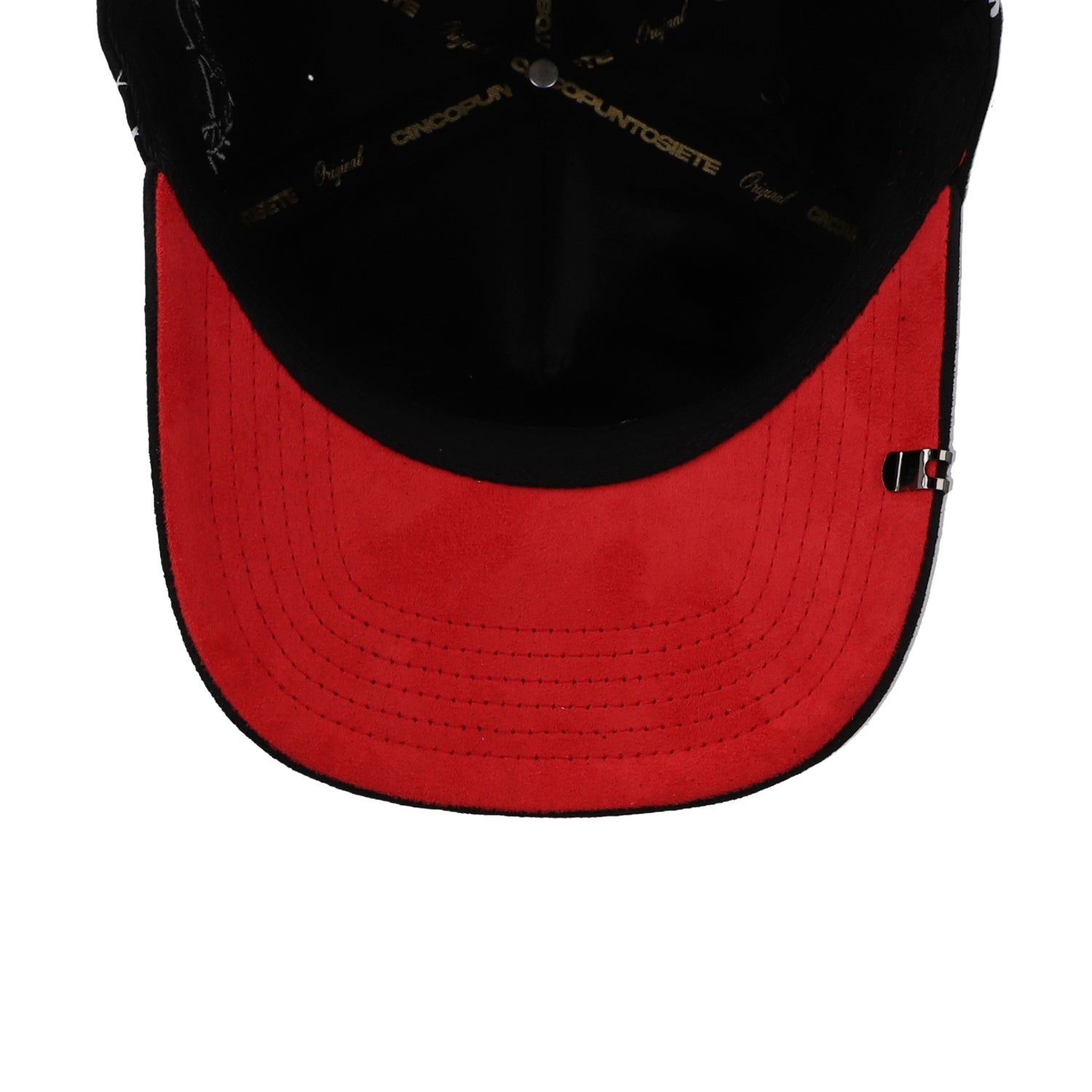 Gorra 5.7 Broken Heart Full Print Negra Unitalla