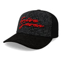 Gorra 5.7 Five Seven Letters Premium Negro Curva Unitalla