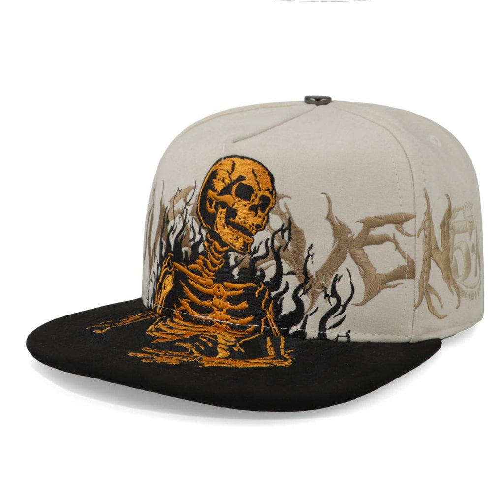 Gorra 5.7 Skull 2 Premium SNK Beige/Negro
