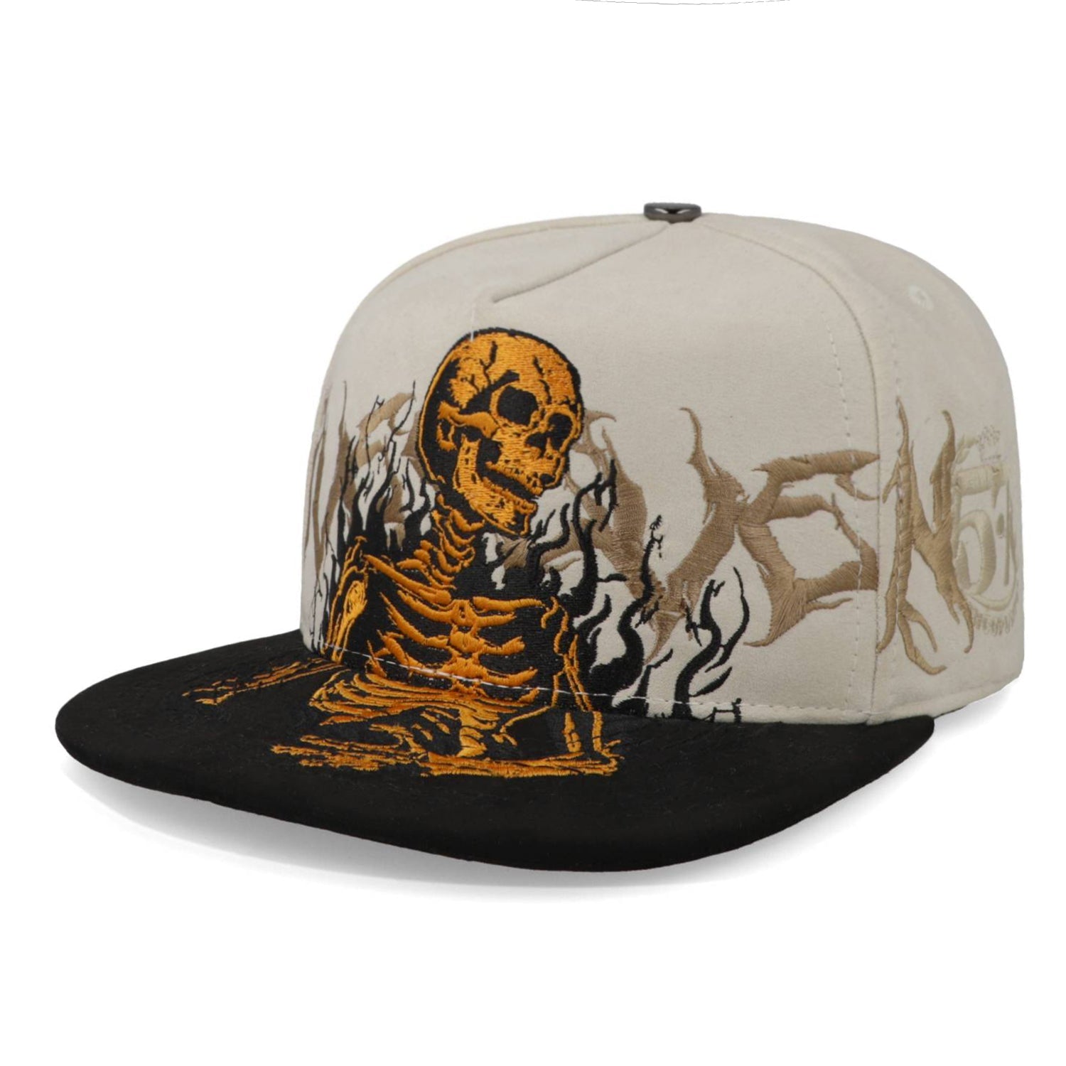 Gorra 5.7 Skull 2 Premium SNK Beige/Negro