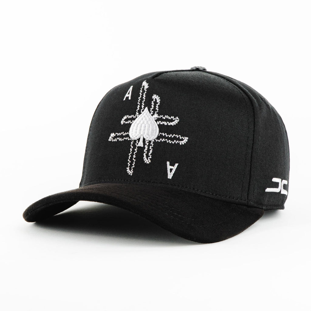 Gorra JC Hats PIKAS XY BLACK | Snapback Visera Semicurva