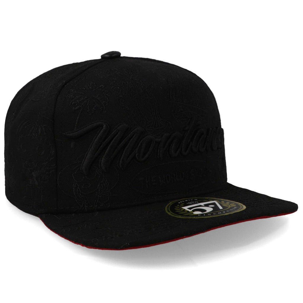 Gorra 5.7 Montana Black Full Embroidery Negro Unitalla