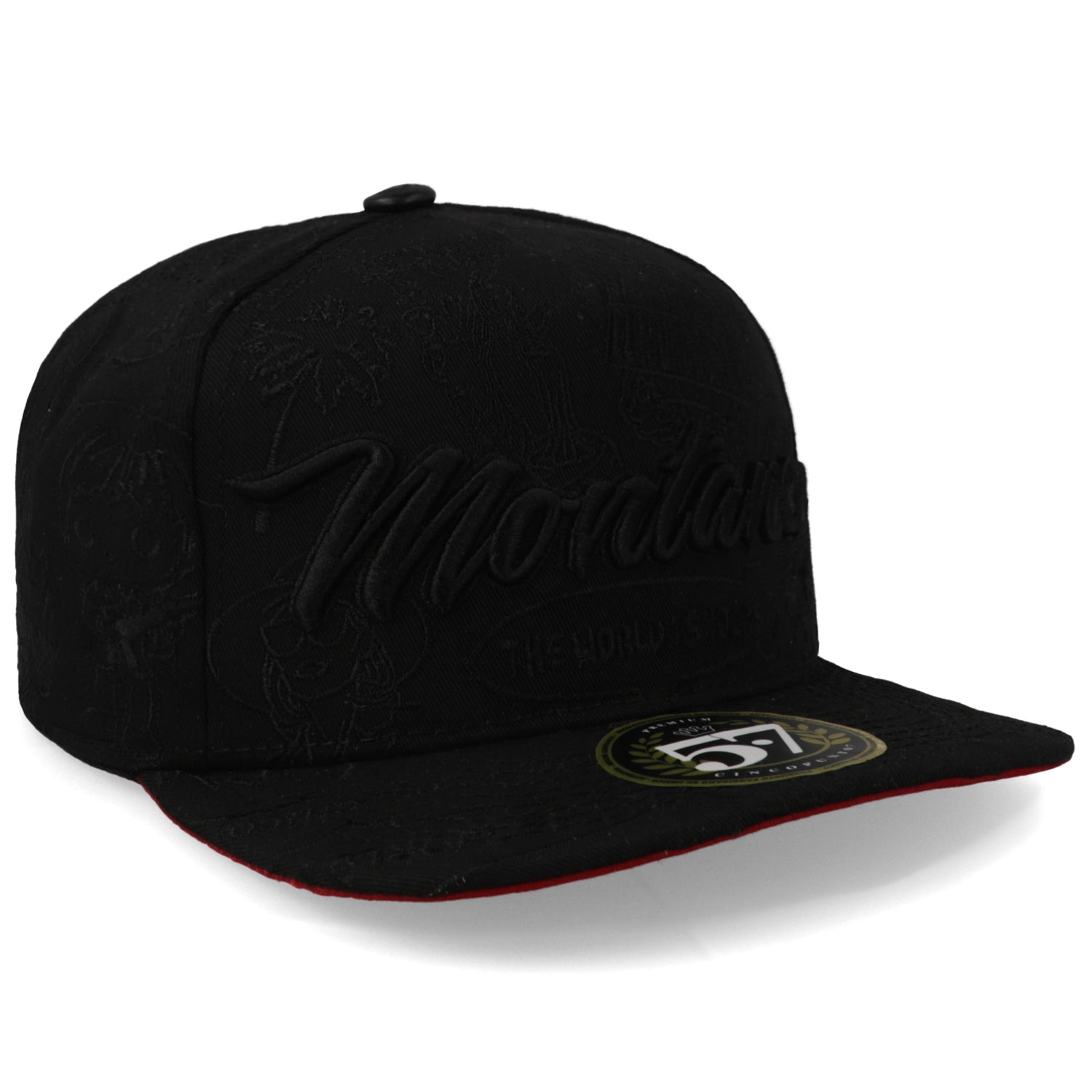 Gorra 5.7 Montana Black Full Embroidery Negro Unitalla