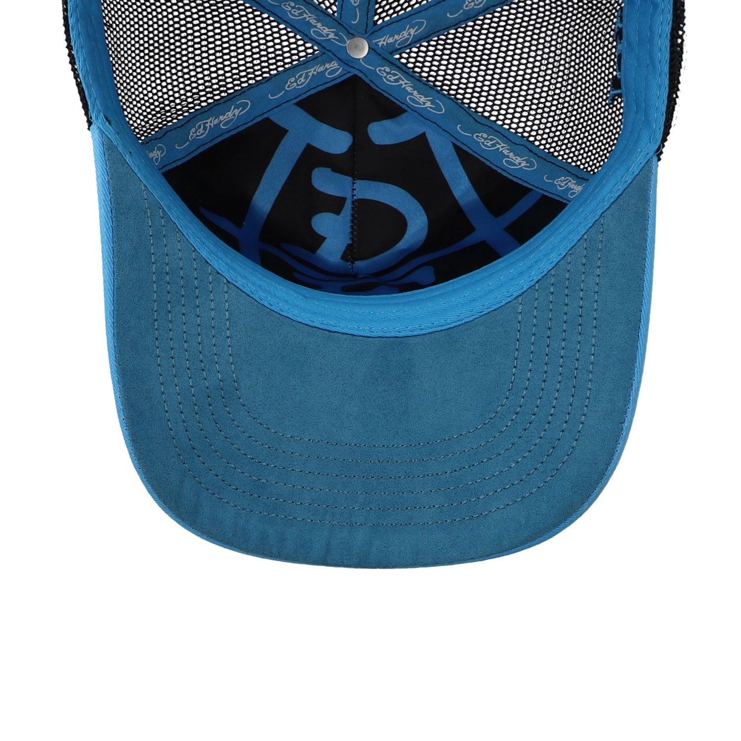 Gorra Ed Hardy Kanji Azul Unitalla