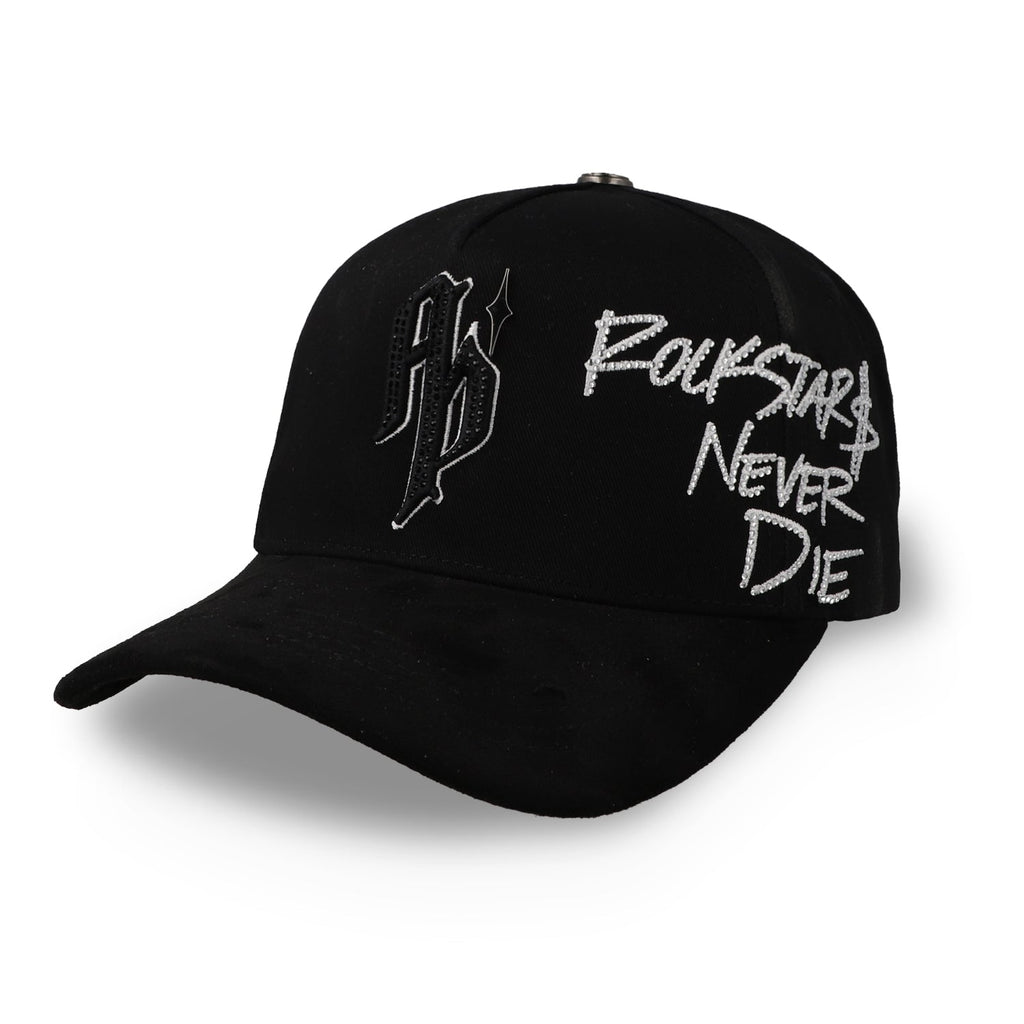 Gorra Aplomo AP Rockstars Never Die Negro Unitalla