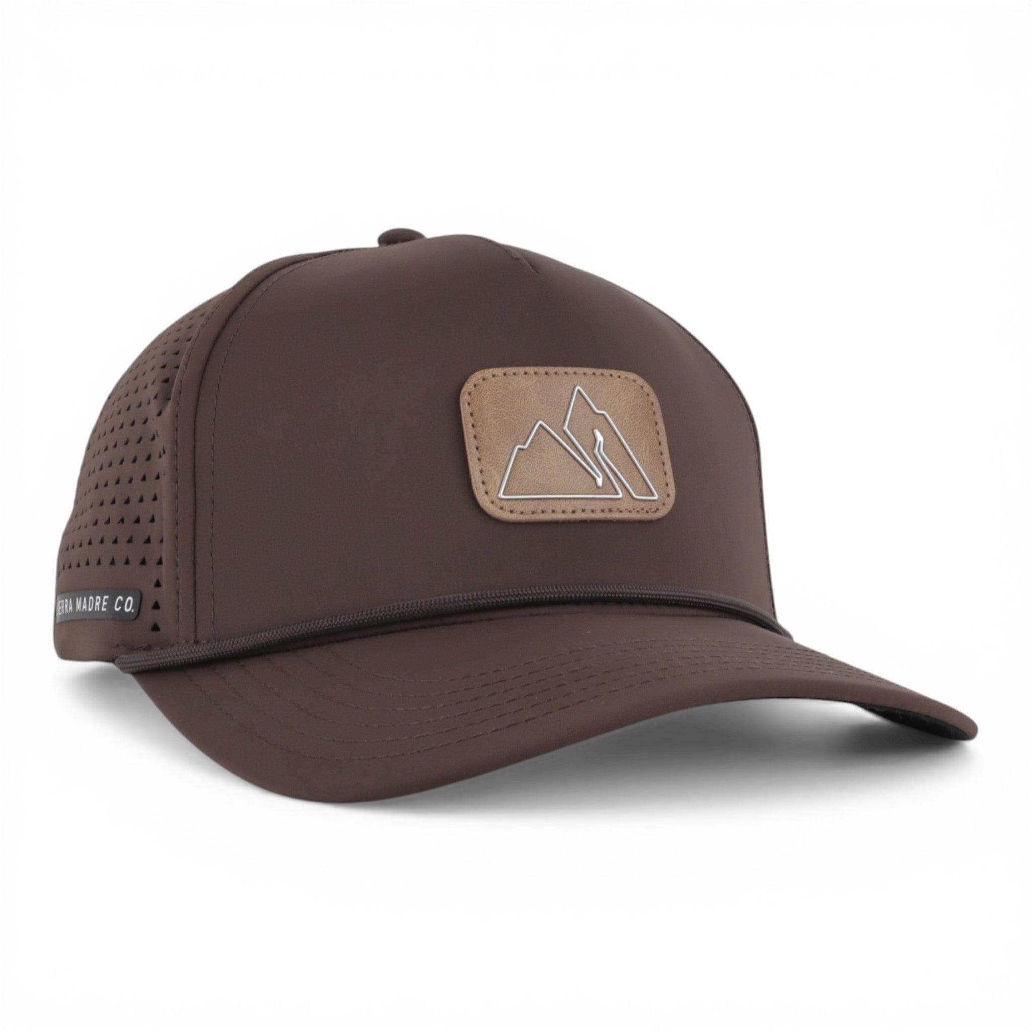 GORRA SIERRA MADRE LEATHER PATCH BROWN