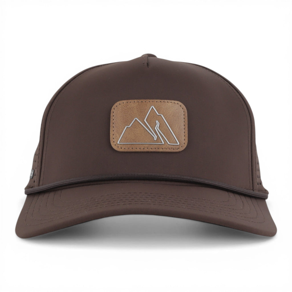 GORRA SIERRA MADRE LEATHER PATCH BROWN