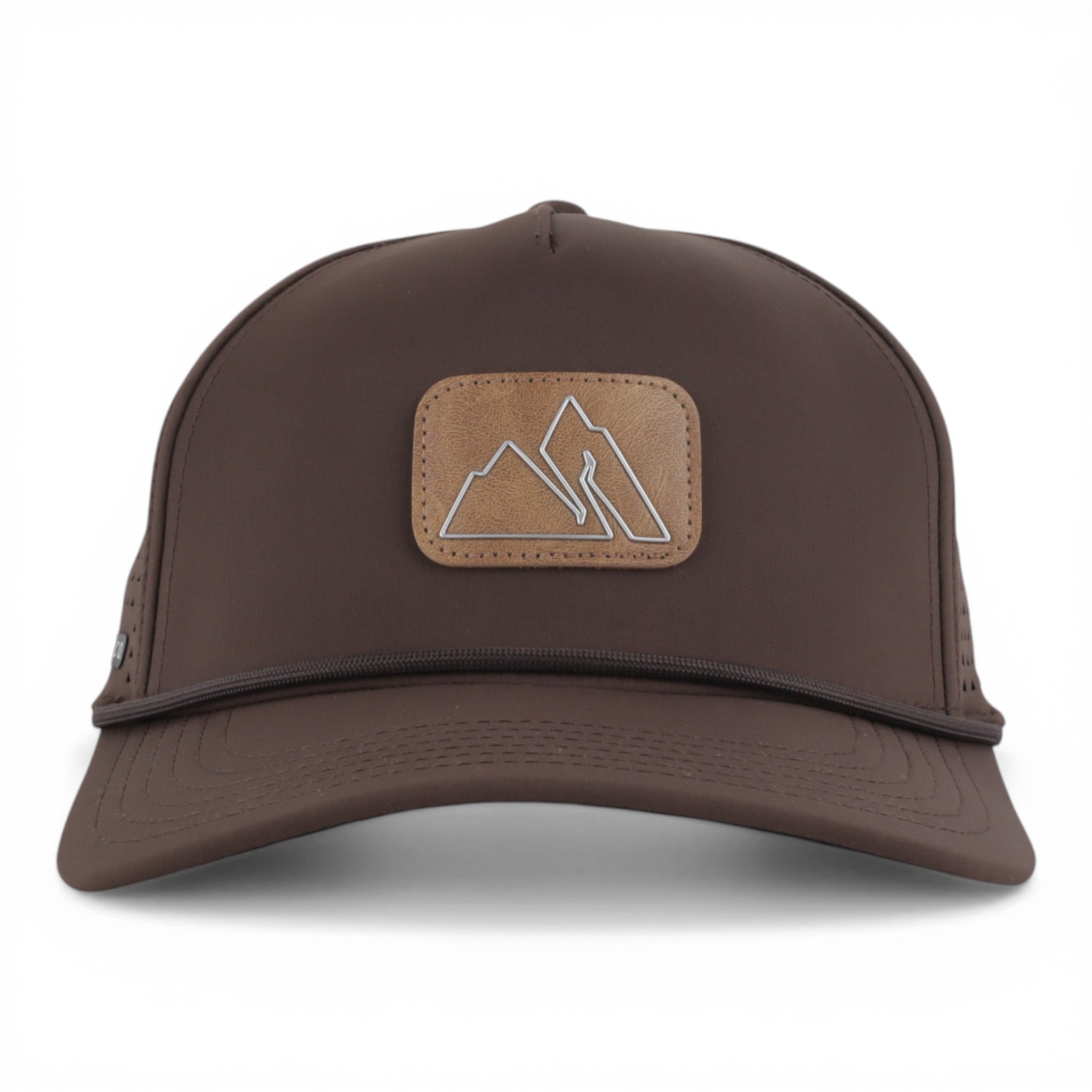 GORRA SIERRA MADRE LEATHER PATCH BROWN