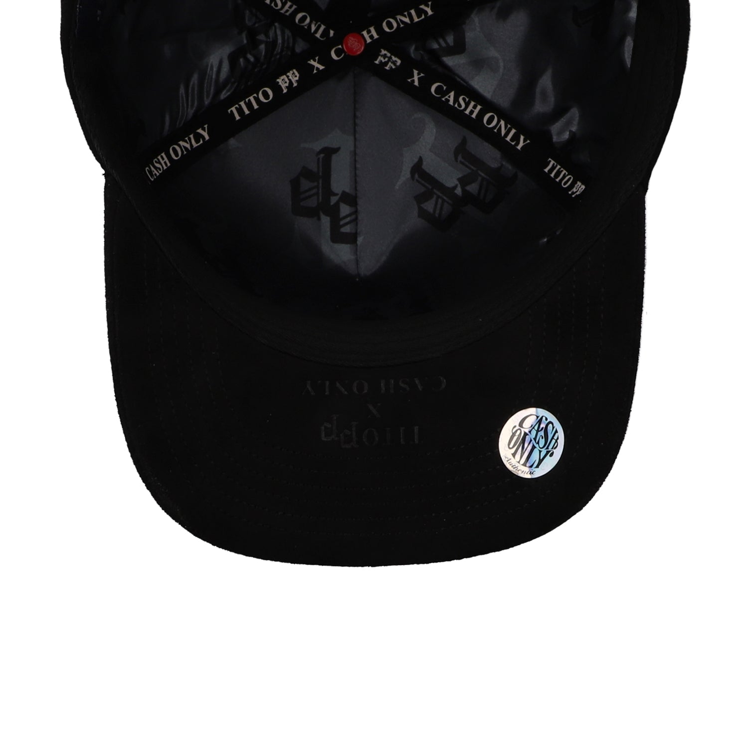 Gorra Cash Only TPP Cristals Tito Negro Unitalla