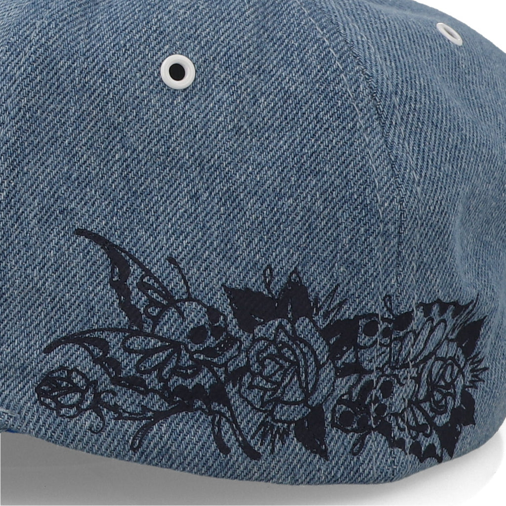 Gorra Ed Hardy Skull Fire and Pocket Azul Unitalla