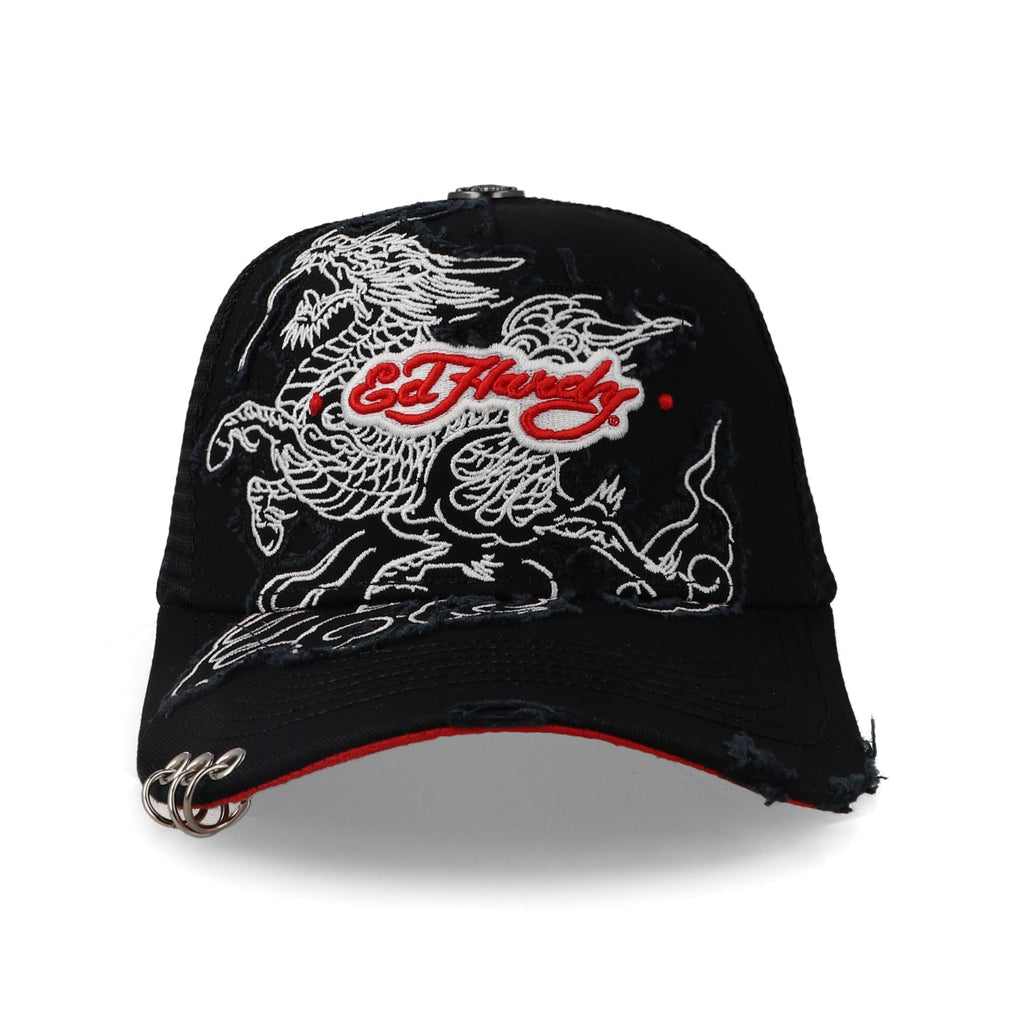 Gorra Ed Hardy Dragon and Piercings Negra Unitalla
