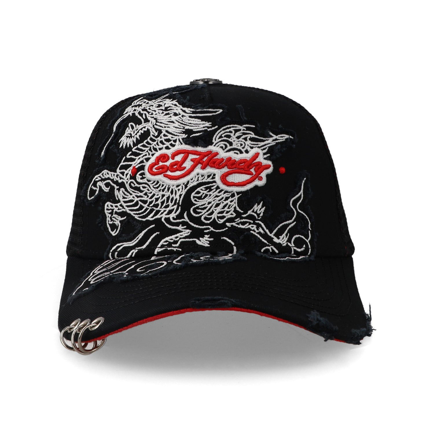Gorra Ed Hardy Dragon and Piercings Negra Unitalla