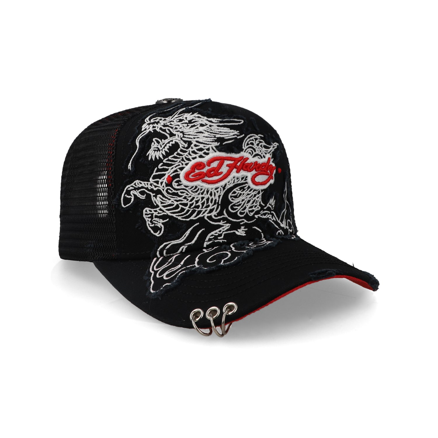 Gorra Ed Hardy Dragon and Piercings Negra Unitalla