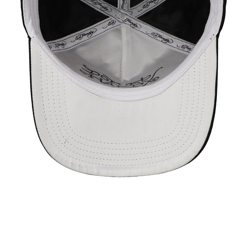 Gorra Ed Hardy Tiger and Pearls Negra Unitalla