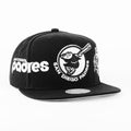 Gorra Mitchell&Ness PADRES TRIFECTA BLK/WHT | Snapback Visera Plana