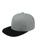 Gorra Sport Caps Snapback Ajustable Gris/Negra