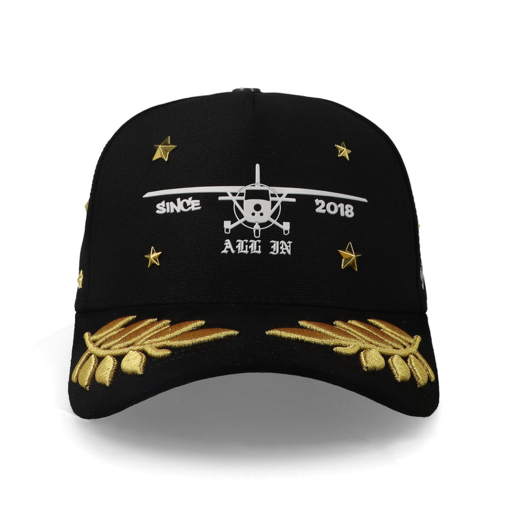 Gorra All In Airborne Negra Unitalla
