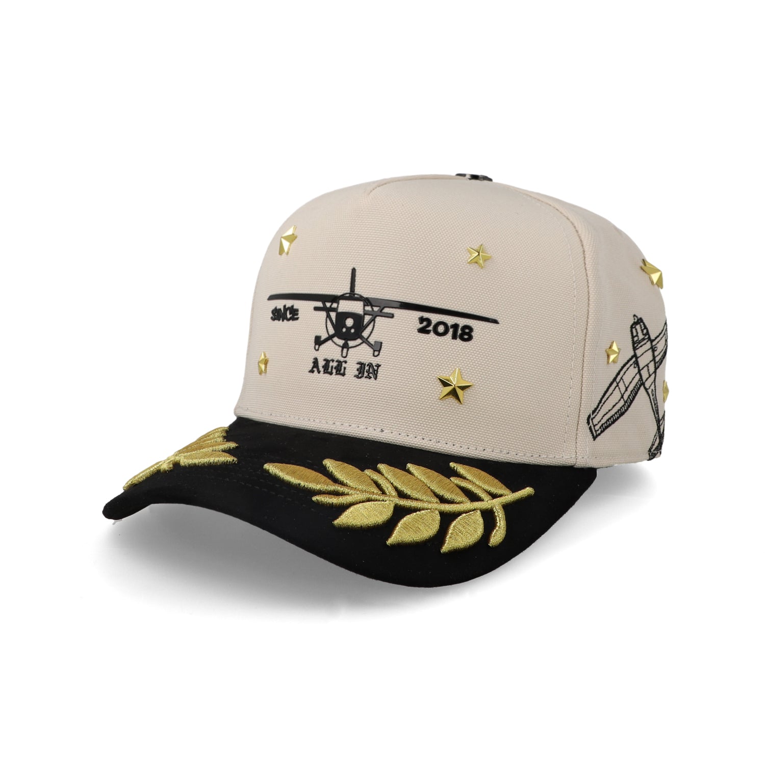 Gorra All In Airborne Bones Beige Unitalla