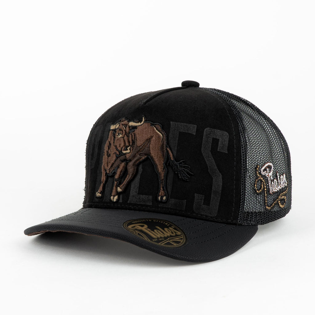 GORRA PIALES EL BRAVO NEGRO